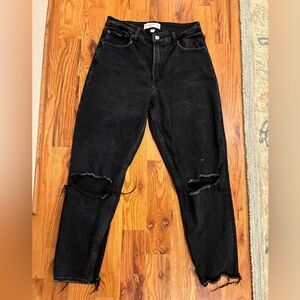 Abercrombie High Rise Mom Jean - Size 8/29
